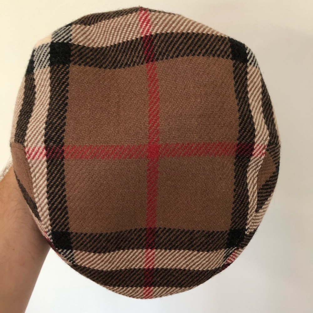 Burberry Newsboy Wool Hat,